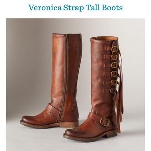 Frye boots for Sundance Veronica Strap Tall Boots Womens 7.5